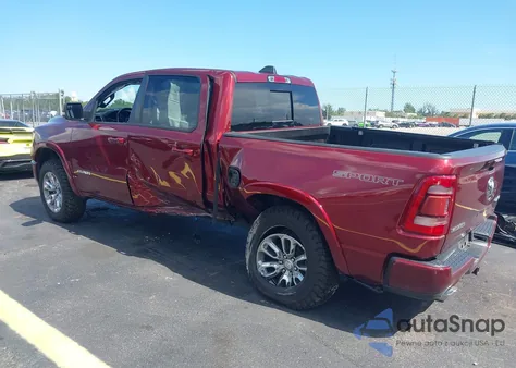 2022 Ram 1500 Laramie 4X4 5'7 Box from USA, damaged, VIN 1C6SRFJT2NN132303